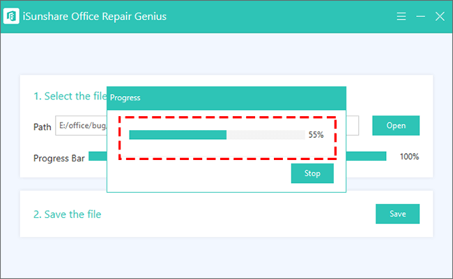 saving process