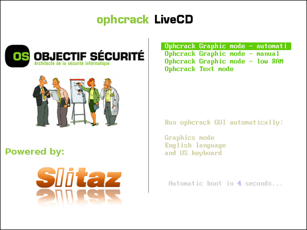 ophcrack does not work on windows 10