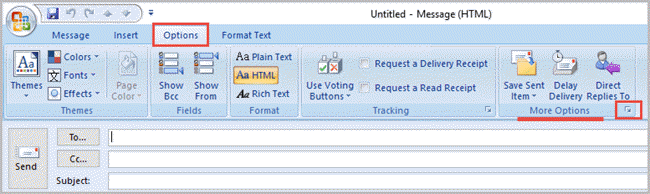 ochrona hasłem e-mail marketingu w programie Outlook 2007