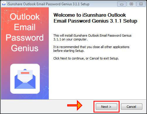 install Outlook Email Password Genius