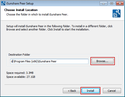 install client program