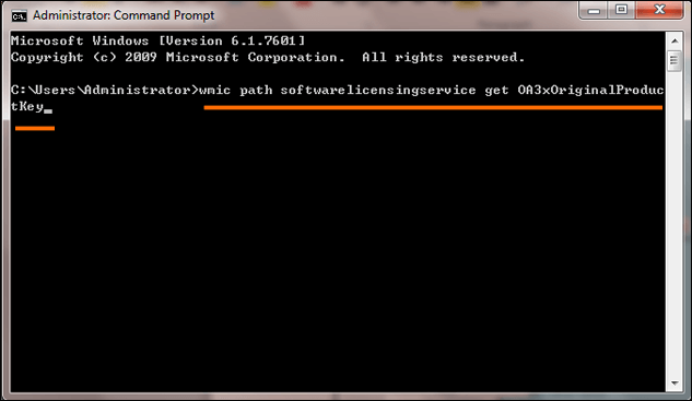 How to Find Windows 7 Product Key Using Cmd?