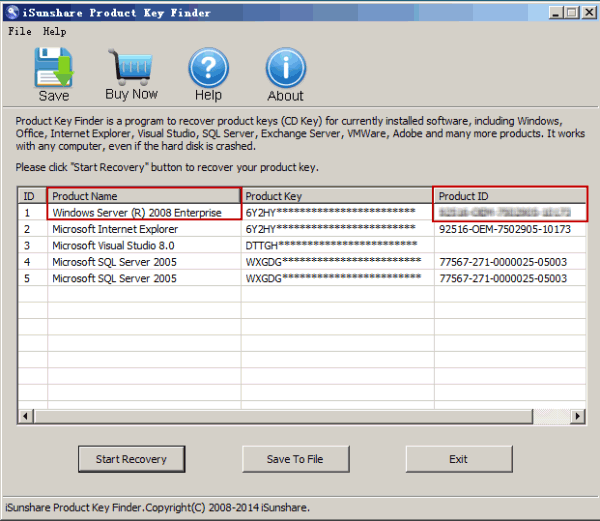 How To Get Windows Server 2008 R2 Product Id Manually Or