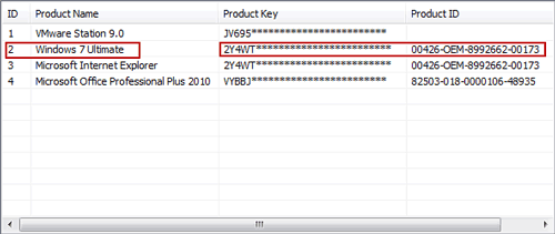 extract windows activation key