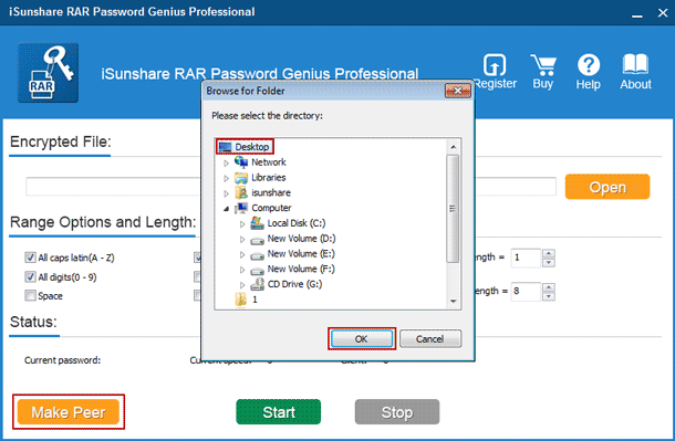 create isunshare rar peer installation file