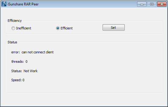 install and run client program isunshare rar peer