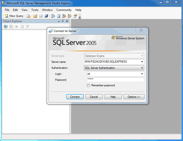 sql server sa account locked out 2008