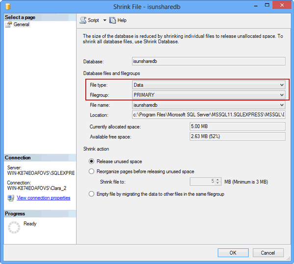 How Can I Shrink The Sql Server Log File Or Delete It Permanently