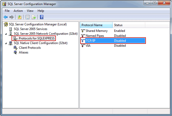 open TCP/IP properties setting window