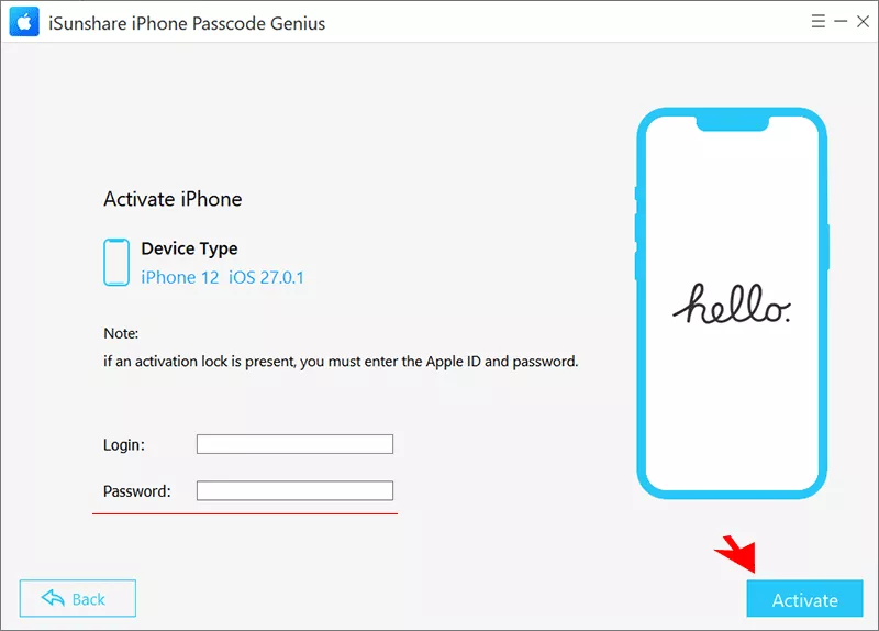activate iPhone
