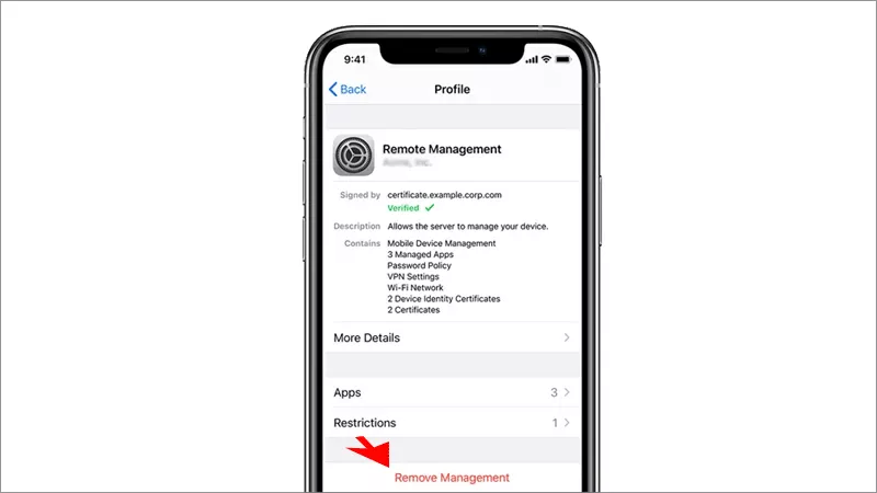 tap Remove Management