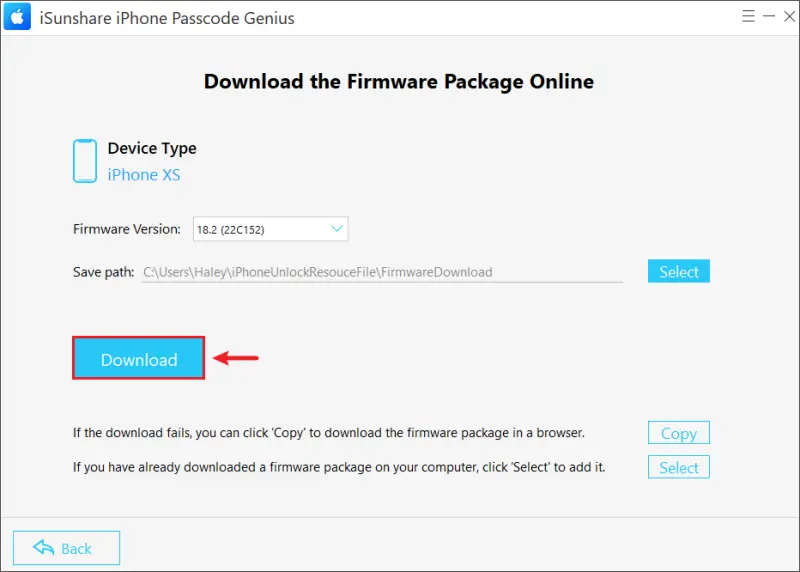 download the lastest firmware for your iphone