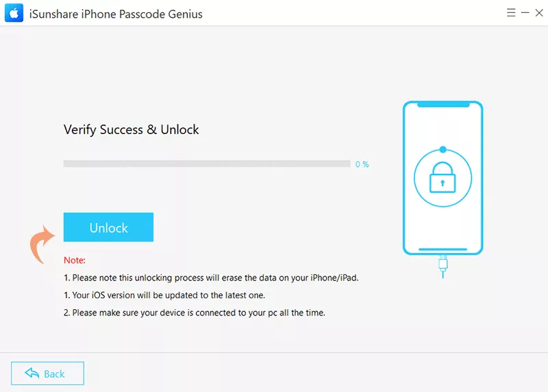 hit Unlock