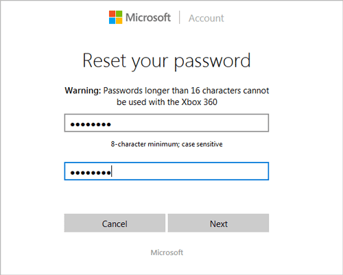 can u change windows 10 password from microsoft account