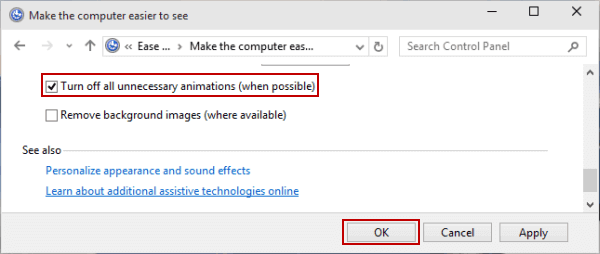 2 Ways to Turn off Animation in Windows 10 2 Ways to Turn off Animation in Windows 10