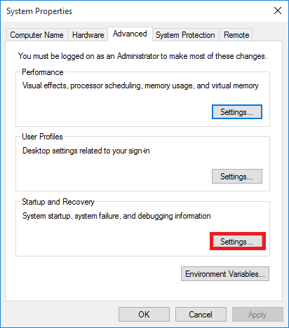 System Properties