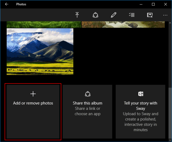 3 Ways to Add or Remove Photos in Album on Windows 10