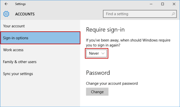 No Sign In Required For Windows 10 – ZGUB