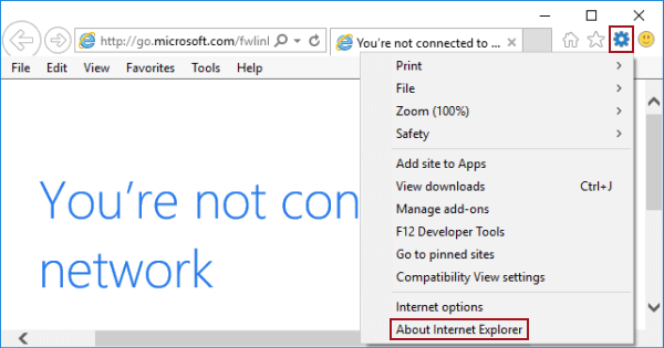 3 Ways to Check Internet Explorer Version in Windows 10