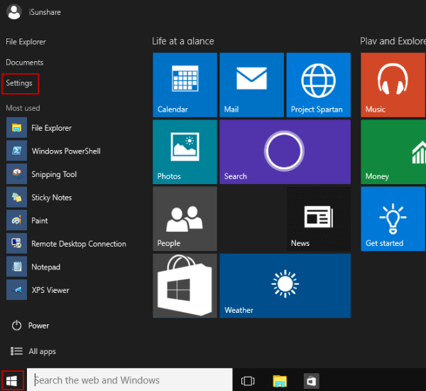 go to my pc