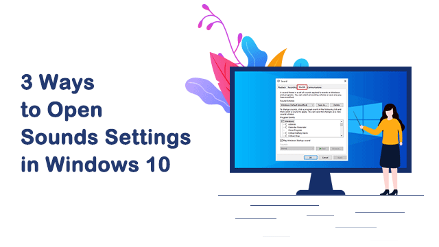 3 Ways To Open Sounds Settings In Windows 10 Windows 10 Volume Control