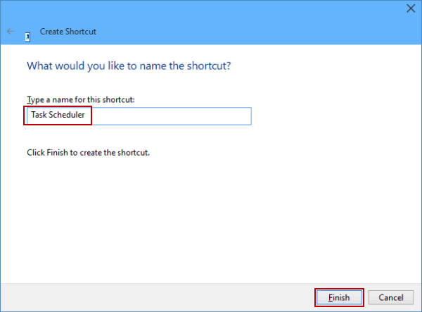 rename shortcut