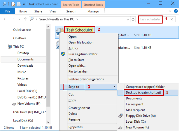 task view shortcut windows 10