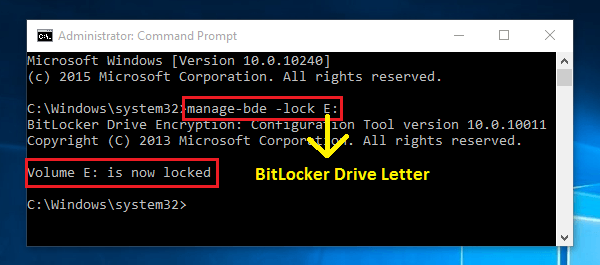 enter lock order in cmd