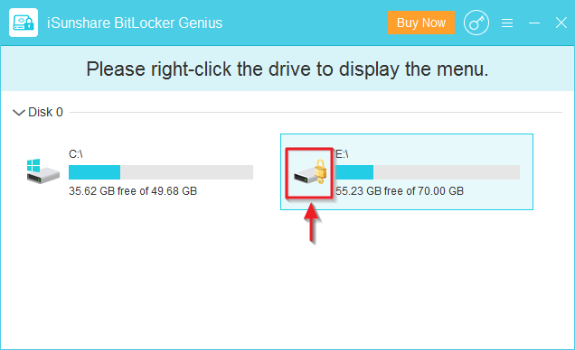 lock drive instantly