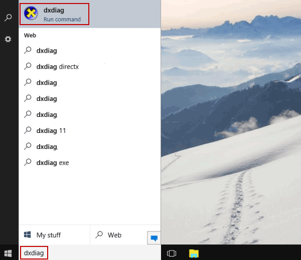 4 Ways To Open Directx Diagnostic Tool In Windows 10