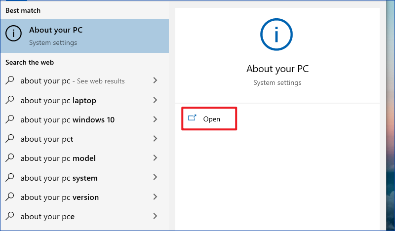 open-about-your-pc