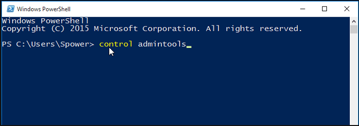 run control admintools