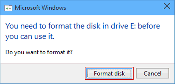 format hard drive