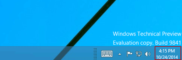 click on Windows 10 taskbar