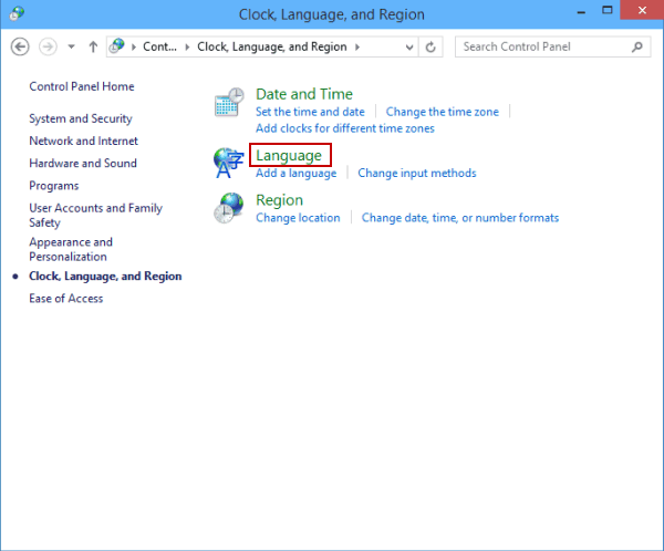 Change Key Sequence In Windows 10