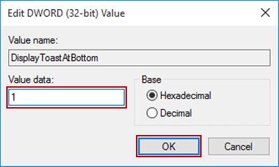 change value data