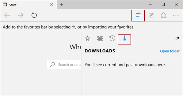 how to find downloads windows 10