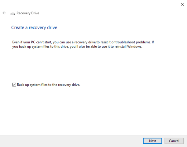 Create Recovery Drive In Windows 10 Windows 10 Tutorials How To Create