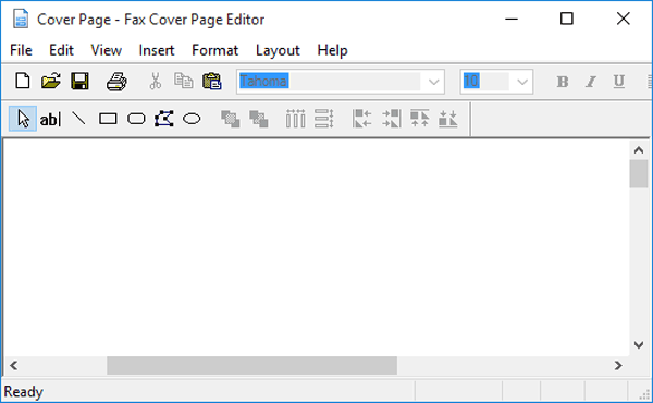Create Shortcut Of Fax Cover Page Editor On Desktop In Win 10
