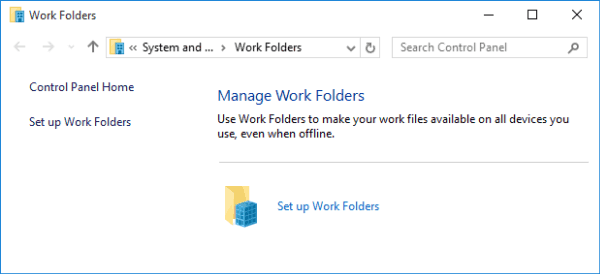 work folder