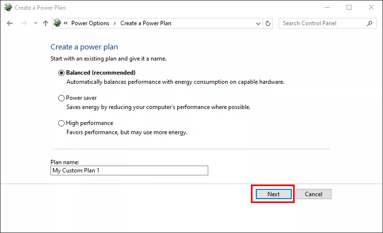 customize your plan