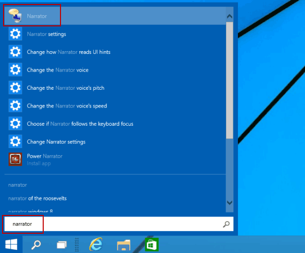 how to turn off narrator in windows 10