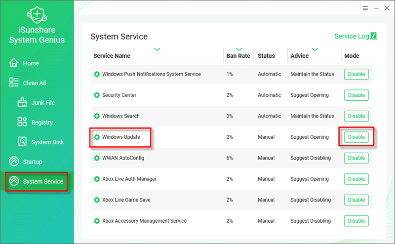 isunshare-system