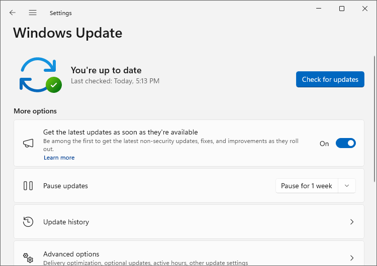 windows update