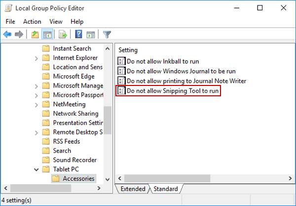 find snipping tool on pc