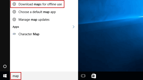 go to download maps