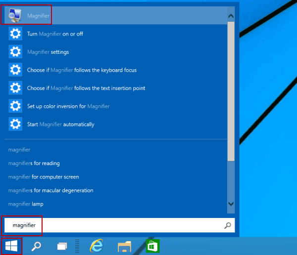 How to Enable Magnifier on Windows 10