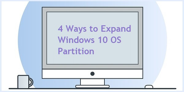 expand Windows 10 OS partition