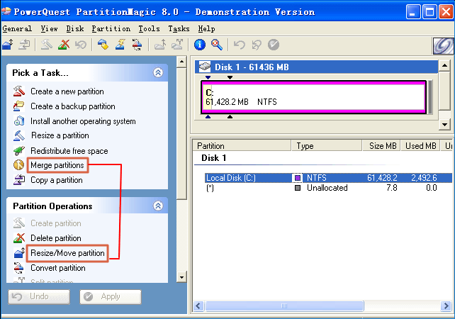 Norton Partition Magic