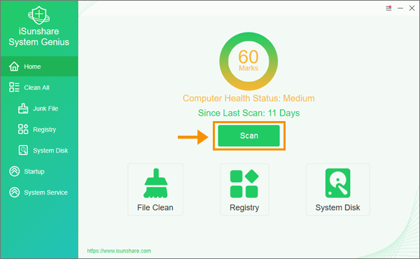 make an overall scanning